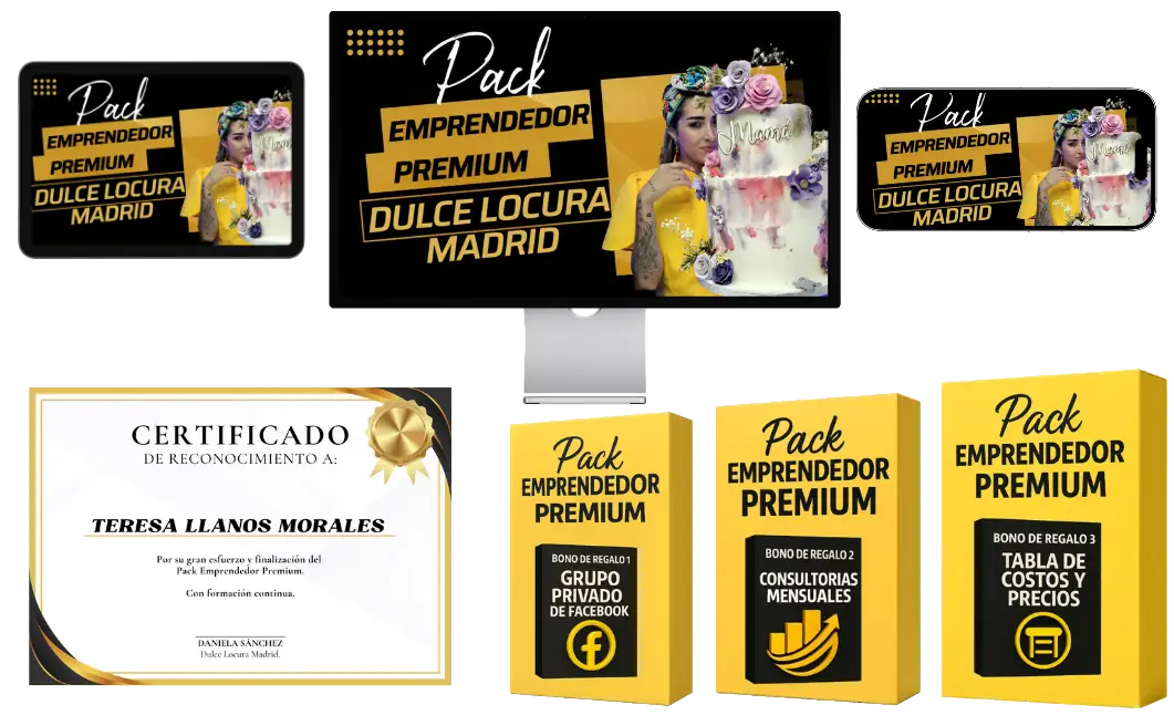 Bonus Pack Emprendedor Premium Dulce Locura Pack Premium por Dulce Locura para el mundo
