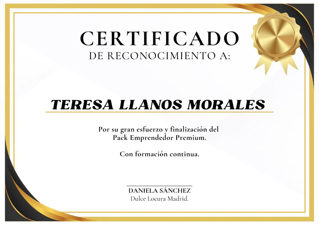 certificado de reconocimiento pack emprendedor premium certificado de reconocimiento pack emprendedor premium